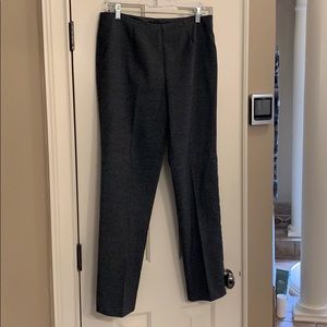 Black white polka dot slacks